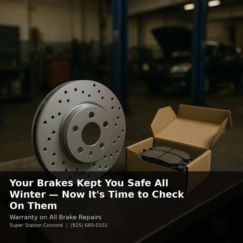 Your Brakes Kept You Safe All Winter — Now It's Time to Check On Them