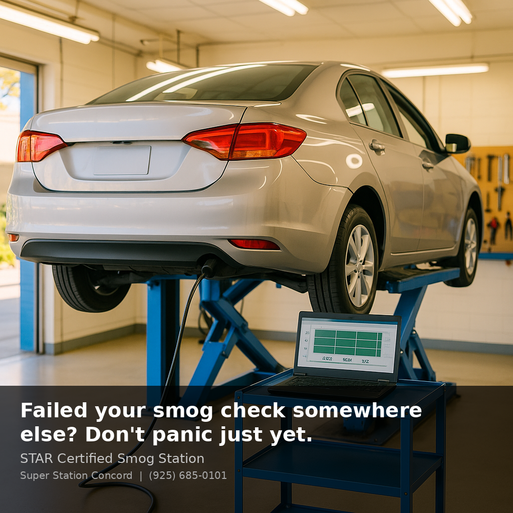 Failed your smog check somewhere else? Don't panic just yet.