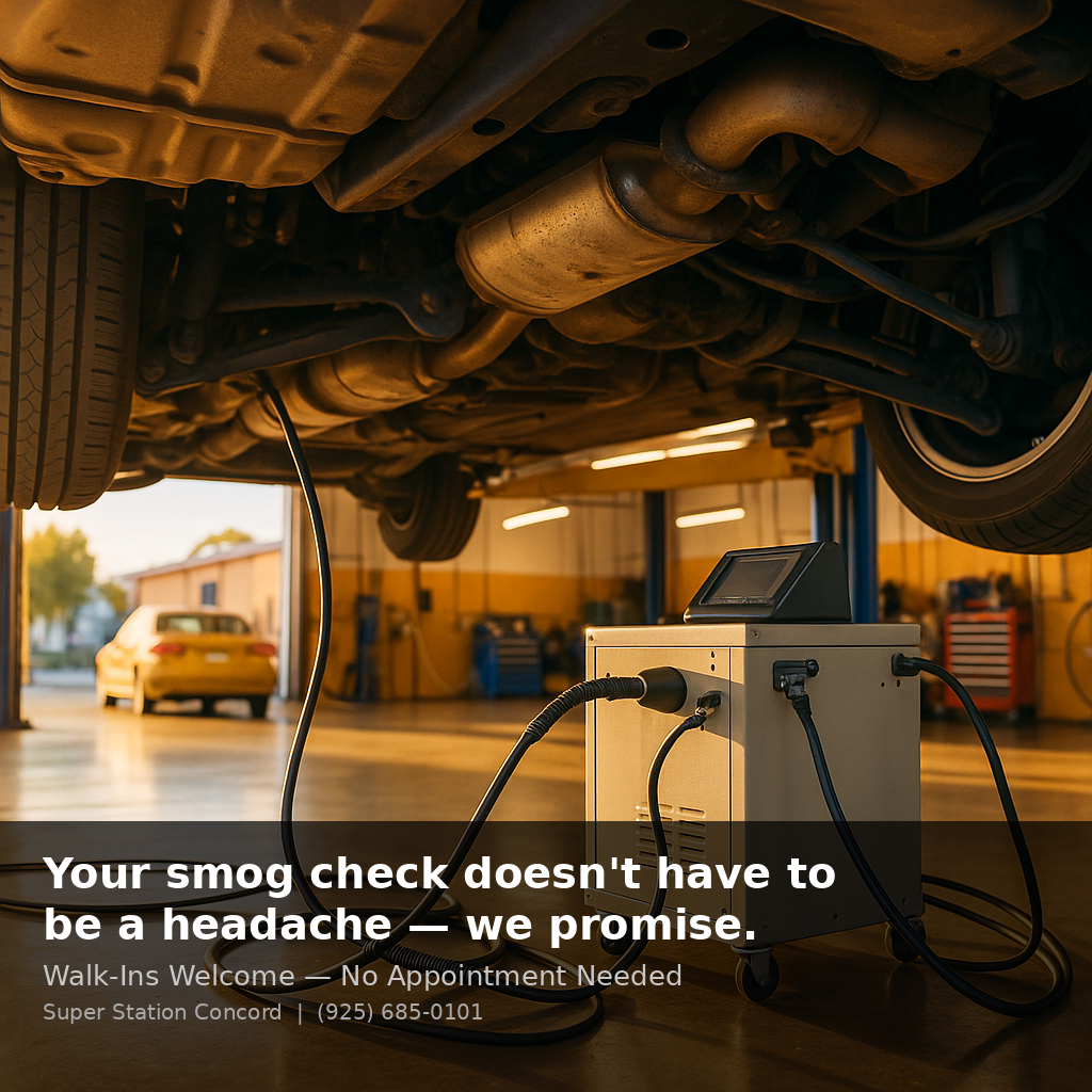 Your smog check doesn't have to be a headache — we promise.